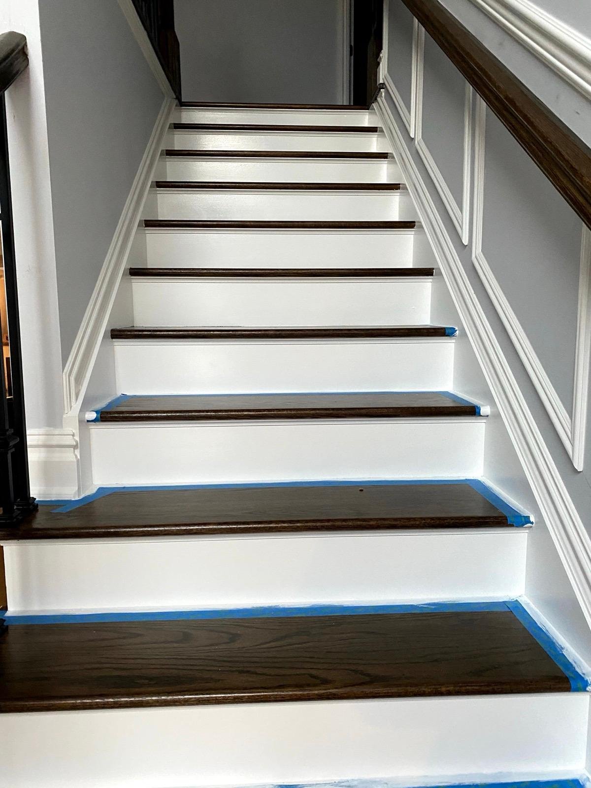 Staircase Painting Project